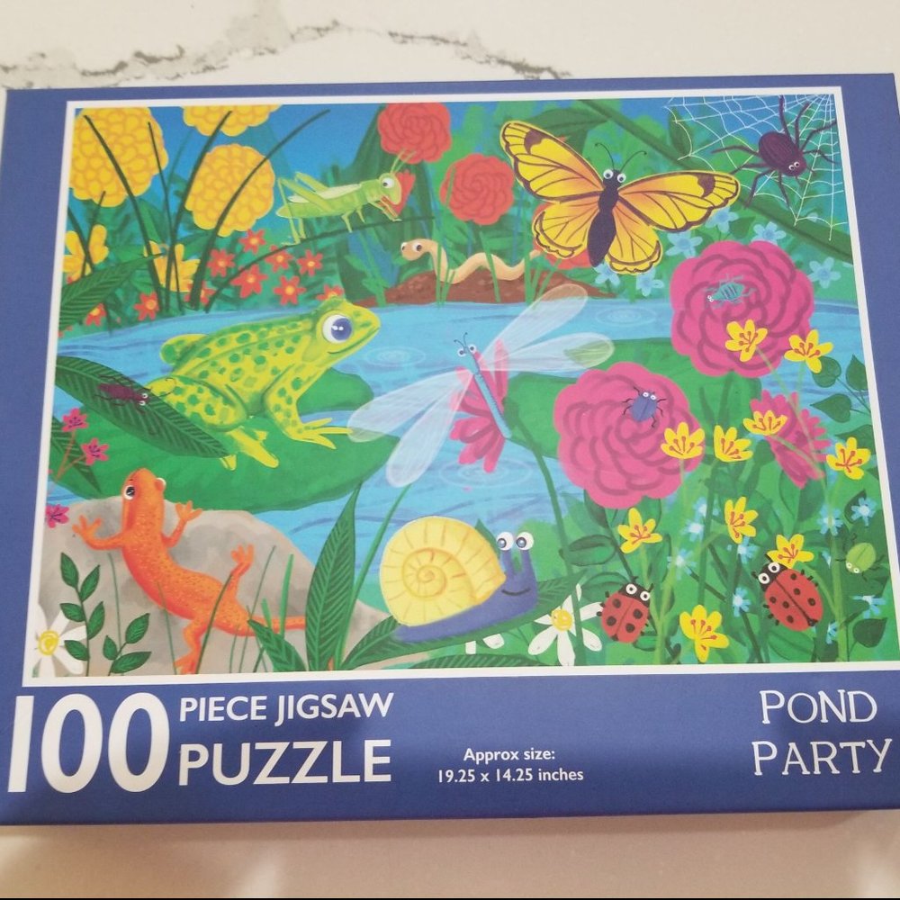 Page Publications Collection - Pond Party Puzzle